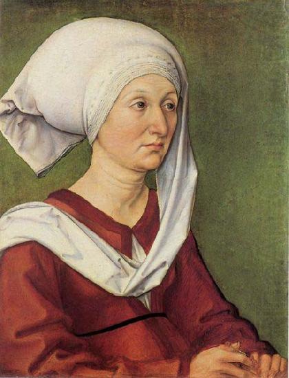 Albrecht Durer Portrat der Barbara Durer, geb. Holper china oil painting image